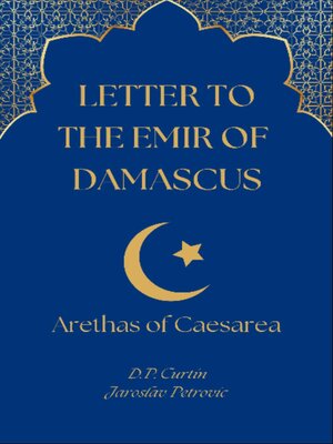 cover image of Letter to the Emir of Damascus
